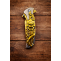 gold kurukafa kabartmalı çakı